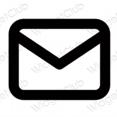 Ästhetische Mail App-Symbole