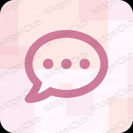 جمالية Messages أيقونات التطبيقات