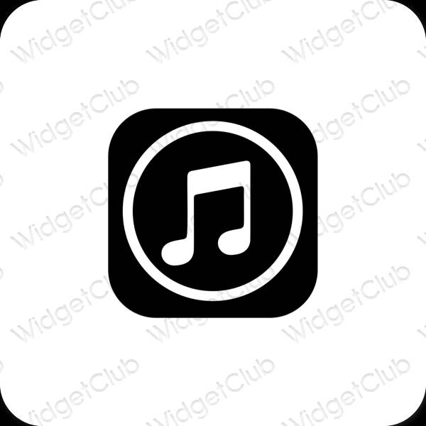 Biểu tượng ứng dụng Apple Music thẩm mỹ