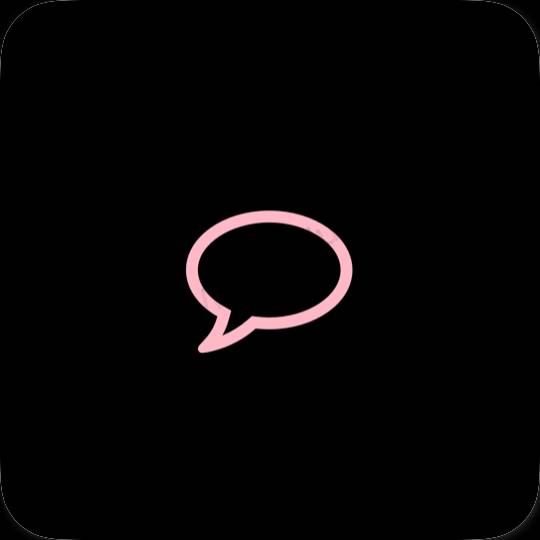 Ikon aplikasi estetika Messages