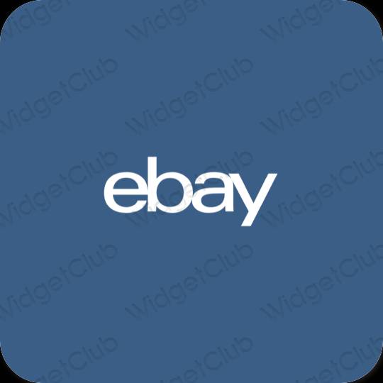 Esztétikus eBay alkalmazásikonok