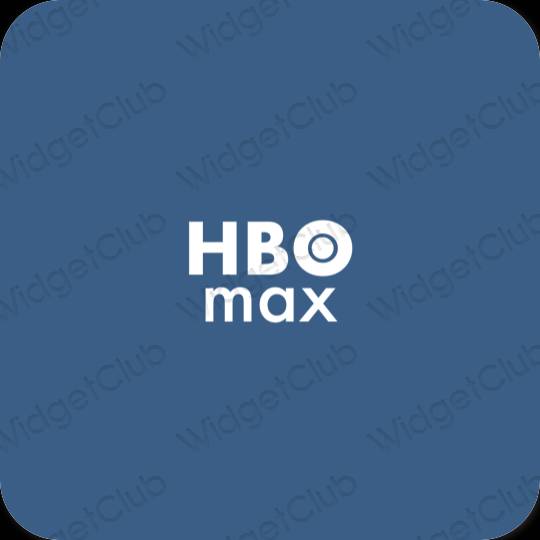 Biểu tượng ứng dụng HBO MAX thẩm mỹ