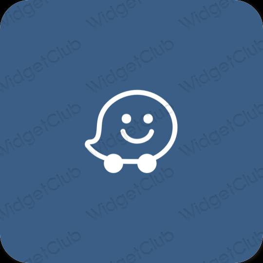 Icone delle app Waze estetiche