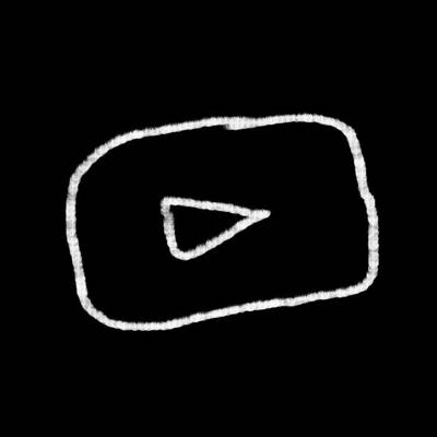 ესთეტიკური Youtube აპლიკაციის ხატები