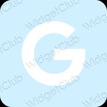 Estetik bənövşəyi Google proqram nişanları