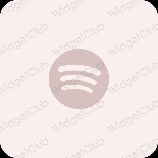 Ästhetische Spotify App-Symbole