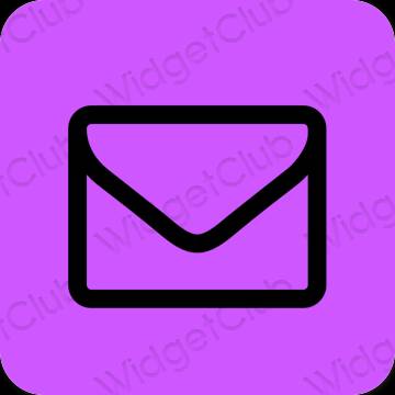 Icônes d'application Mail esthétiques