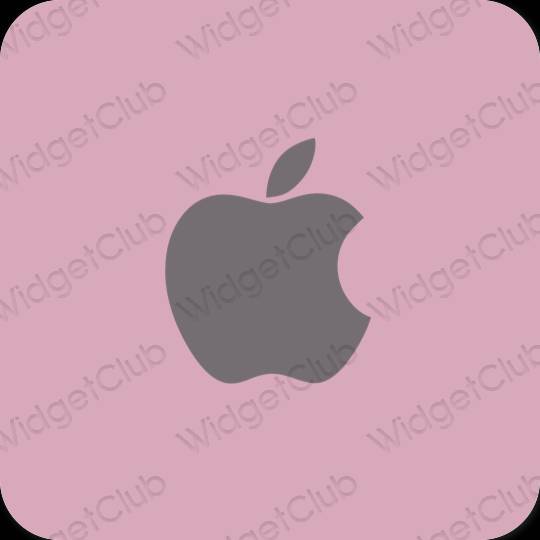 Esthetische Apple Store app-pictogrammen