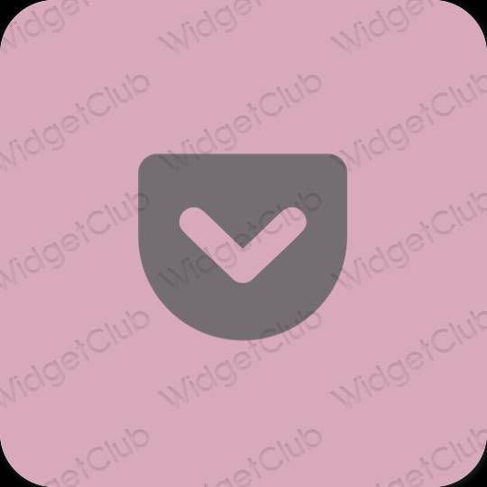 Estetske Pocket ikone aplikacija
