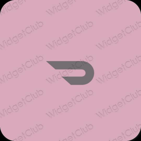 Ästhetische Doordash App-Symbole