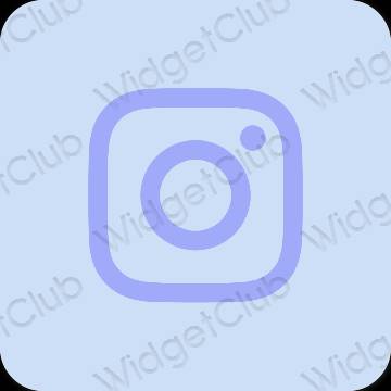 Estetisk lila Instagram app ikoner