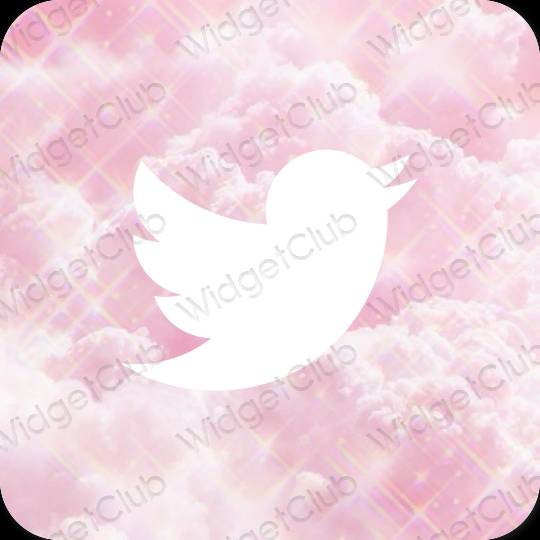 Aesthetic Twitter app icons