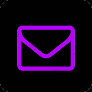 Icônes d'application Mail esthétiques