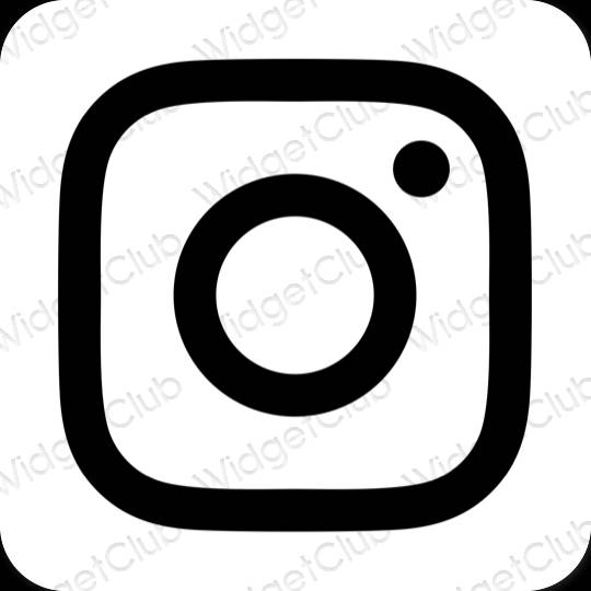 Æstetiske Instagram app-ikoner