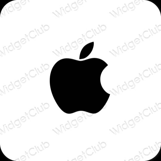 Ästhetische Apple Store App-Symbole