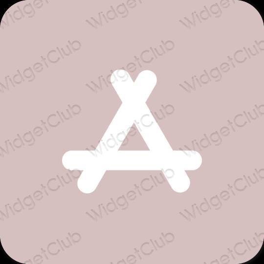 Estetické Ružová AppStore ikony aplikácií