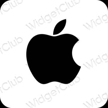 Esthetische Apple Store app-pictogrammen