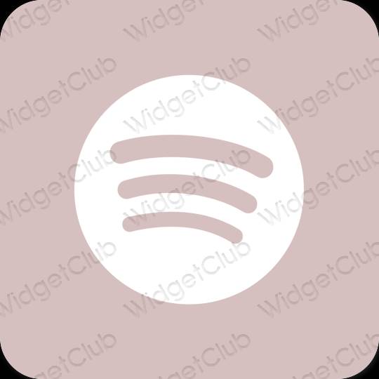 Ästhetische Spotify App-Symbole