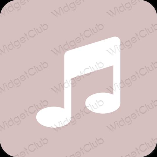 Estética Apple Music iconos de aplicaciones