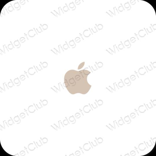 Esthetische Apple Store app-pictogrammen