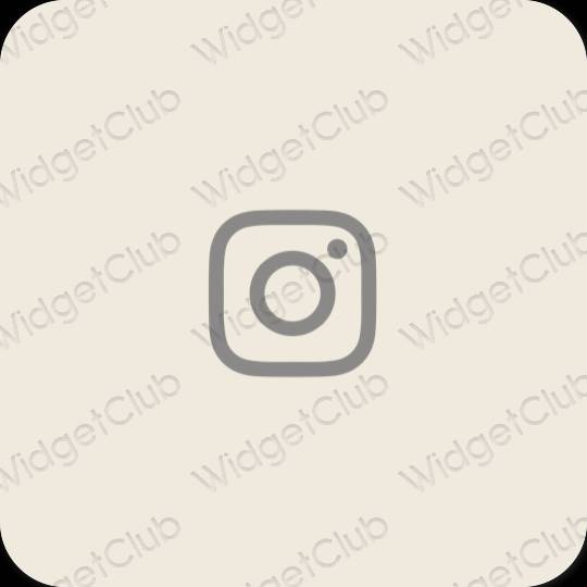 Estetik Instagram uygulama simgeleri