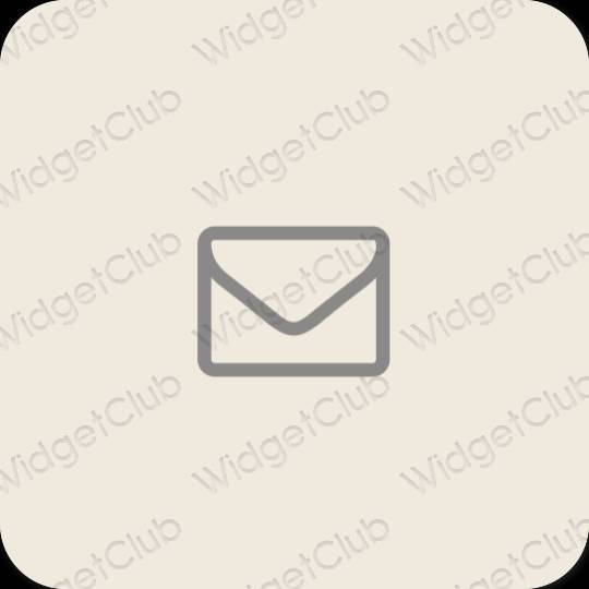 Esthetische Mail app-pictogrammen