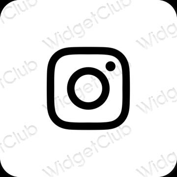 Ästhetische Instagram App-Symbole