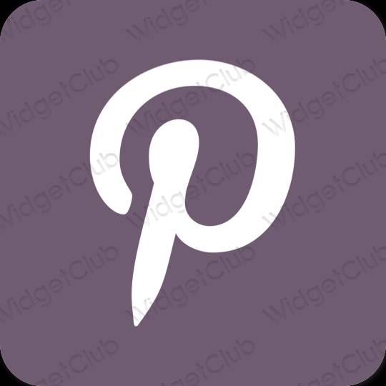 Icone delle app Pinterest estetiche