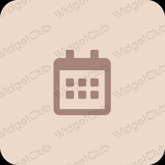Estetické ikony aplikácií Calendar