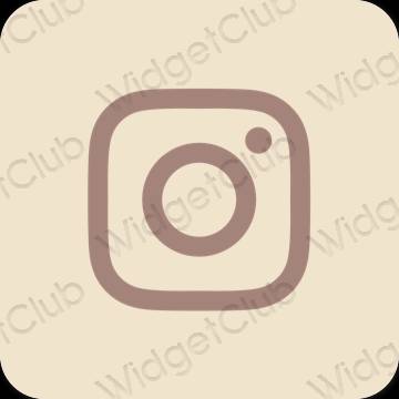 אֶסתֵטִי בז' Instagram סמלי אפליקציה
