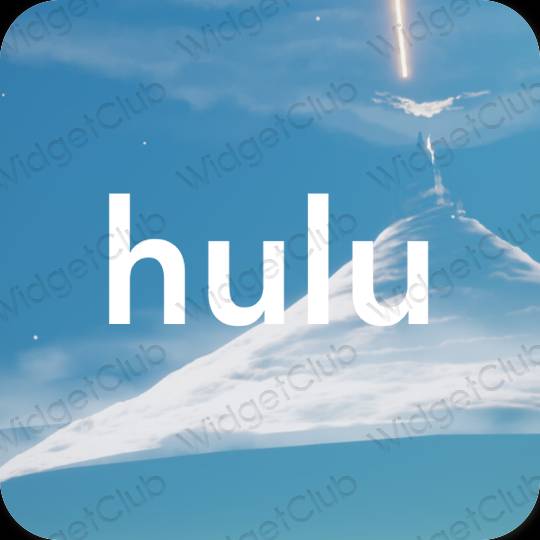 Estetické ikony aplikací hulu