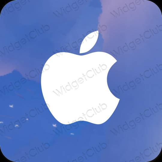 אייקוני אפליקציה Apple Store אסתטיים