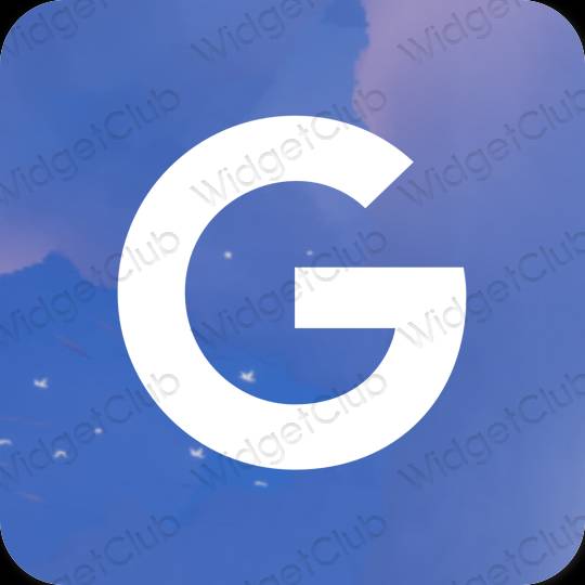 Aesthetic Google app icons