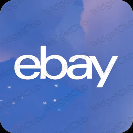 Ästhetische eBay App-Symbole