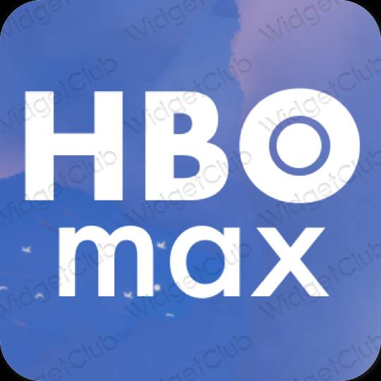 Æstetiske HBO MAX app-ikoner