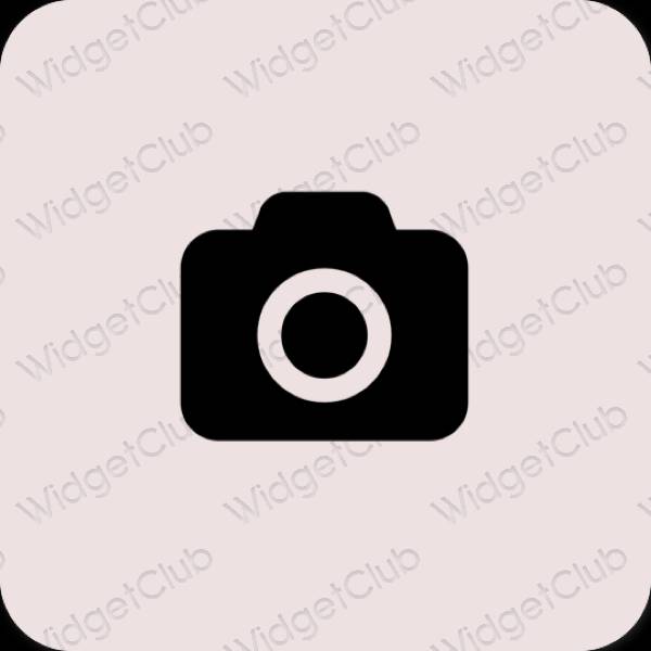 Esthetische Camera app-pictogrammen