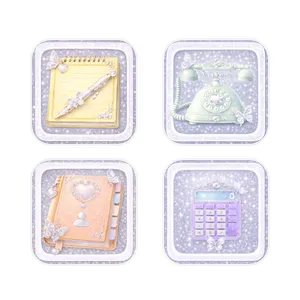 Silver Glitter Butterfly Theme חבילת אייקונים של אפליקציה[YV7CVGcpRXMcG4iqnVZ6]