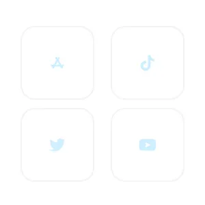 Light blue بسته آیکون برنامه[FVeum3Eot7v4ECvNF4iz]