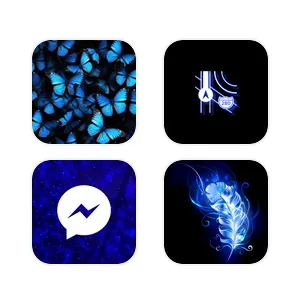 Blue and Black Butterfly App Icon Pack[iASL7JXC51Z1gYQ29nuS]