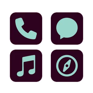 Mint Choco template App Icon Pack[J2M6VgmsACQsvZlK3ViR]