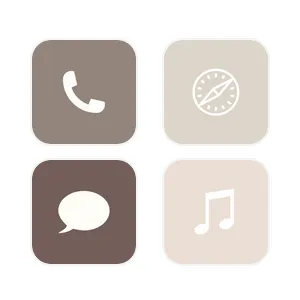 snowflake × beige App Icon Pack[DJ5SwSHrHfPXPlu5BUX1]