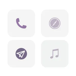 spring × purple App Icon Pack[vdJabIbqPkMAYOOjIiOP]