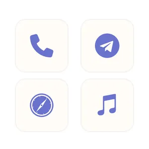 white × gradation simple theme აპლიკაციის ხატულა პაკეტი[qbl4M4JupsKmHR2iYwL4]