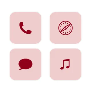 pink&red × kawaii აპლიკაციის ხატულა პაკეტი[SWm3Dz7hrw1XaoKh6chF]