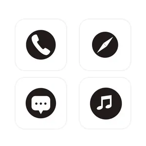black × gray y2k theme აპლიკაციის ხატულა პაკეტი[devKPB6jyfscI34SyjNI]