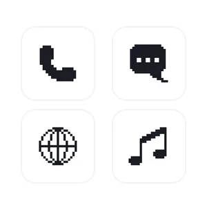 たまごっち公式スマホきせかえ カラフルver　Tamagotchi Themes აპლიკაციის ხატულა პაკეტი[hmlyz5NvDctRULmJLO7h]