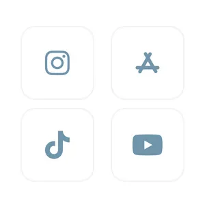 青い夜 App Icon Pack[rOXRTHBgjT8pgmHHuyHn]