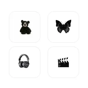 Black App Icon Pack[ON9aPIoqy2qMbxYLMlii]