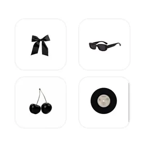 黒白😍 App-Symbolpaket[IYBGQKKqiBJJfGeOgqAU]