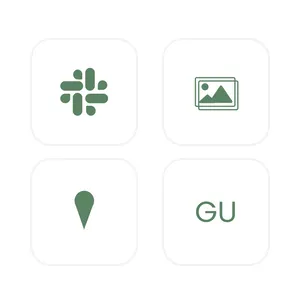 green App-Symbolpaket[0T9OOsSCiUehNOoIEEsw]